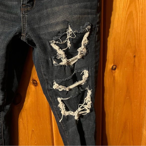 American Eagle Ne(x)t Level Stretch High Waisted Patched Jeggings | Size: 8 - Picture 2 of 7